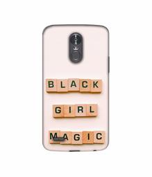 Amazon Brand - Solimo Designer Black Girl Magic 3D Printed Hard Back Case Mobile Cover for LG Stylus 3