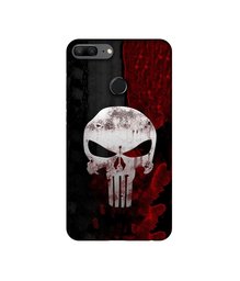 Amazon Brand - Solimo Designer Punisher Skull UV Printed Soft Back Case Mobile Cover for Huawei Honor 9 Lite