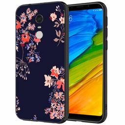 Amazon Brand - Solimo Designer Floral Printed Hard Back Case Mobile Cover for Xiaomi Redmi 5 (D1150)