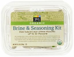 365 by Whole Foods Market, Limited Edition Organic Seasonings, Brine & Seasoning Kit, 13.2 Ounce