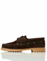 Amazon Brand - find. Leather, Men’s Boat Shoes