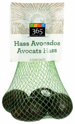 365 EVERYDAY VALUE Hass Avocado 4ct, 4 CT