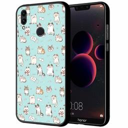 Amazon Brand - Solimo Designer Meow Printed Hard Back Case Mobile Cover forHonor 8C (D1271)