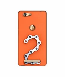 Amazon Brand - Solimo Designer Two Number 3D Printed Hard Back Case Mobile Cover for Gionee F103 Pro