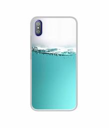 Amazon Brand - Solimo Designer Half Fill UV Printed Soft Back Case Mobile Cover for i Kall K8