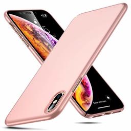 Eono iPhone Xs Max Case,Slim Black Shock Absorption Hard TPU Cover Case [Ultra-Thin and Highly Protective] for the iPhone Xs Max, Rosegold