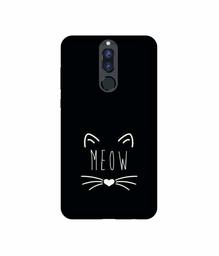 Amazon Brand - Solimo Designer Meow UV Printed Soft Back Case Mobile Cover for Huawei Honor 9i