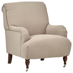 Amazon Brand – Stone & Beam Cameron Classic Oversized Arm Chair, 32