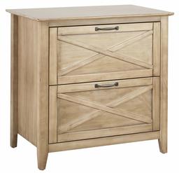 Amazon Brand – Stone & Beam Classic 2-Drawer Lateral File Cabinet, Pine with Metal Hardware, 30