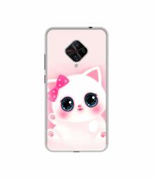 Amazon Brand - Solimo Designer Babby Kitty UV Printed Soft Back Case Mobile Cover for Vivo S1 Pro