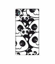 Amazon Brand - Solimo Designer Panda Texture 3D Printed Hard Back Case Mobile Cover for Sony Xperia Z5 Dual