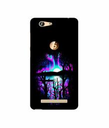 Amazon Brand - Solimo Designer Dark Scenery 3D Printed Hard Back Case Mobile Cover for Gionee F103 Pro