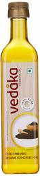 Amazon Brand - Vedaka Cold Pressed Sesame (Gingelly) Oil Bottle, 500ML