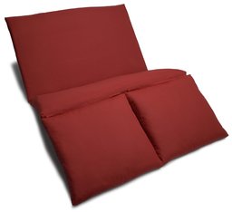 Strathwood Talbot Double Sunlounger Cushion, Garnet