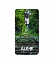 Amazon Brand - Solimo Designer Alone 3D Printed Hard Back Case Mobile Cover for Coolpad Cool1 Dual