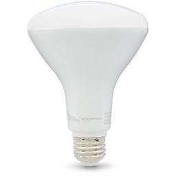 AmazonBasics – Bombilla LED BR30 regulable, 10.000 horas de vida útil, color rojo