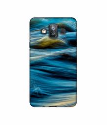 Amazon Brand - Solimo Designer Sea Wave 3D Printed Hard Back Case Mobile Cover for Samsung Galaxy J7 Duo