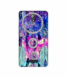 Amazon Brand - Solimo Designer Round Wall Hanging Pattern 3D Printed Hard Back Case Mobile Cover for Micromax Canvas Pace 4G Q416