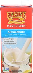 ENGINE 2 Unsweetened Vanilla Aseptic Almond Milk, 32 FZ