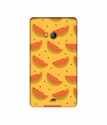 Amazon Brand - Solimo Designer Watermelon Pattern 3D Printed Hard Back Case Mobile Cover for Microsoft Lumia 540