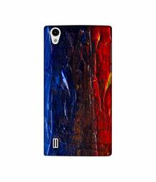 Amazon Brand - Solimo Designer Red Paint On Wall 3D Printed Hard Back Case Mobile Cover for VIVO Y15