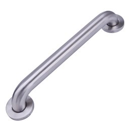 AmazonBasics Bathroom Handicap Safety Grab Bar, 16 Inch Length, 1.5 Inch Diameter