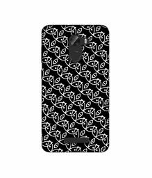 Amazon Brand - Solimo Designer White Pattern 3D Printed Hard Back Case Mobile Cover for Gionee A1 Lite