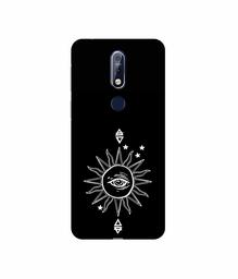 Amazon Brand - Solimo Designer Sun 3D Printed Hard Back Case Mobile Cover for Nokia 7.1