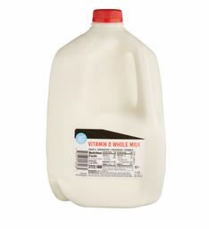 Amazon Brand - Happy Belly Whole Milk, Gallon, 128 Ounces