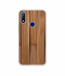 Amazon Brand - Solimo Designer Wooden Art UV Printed Soft Back Case Mobile Cover for Gionee F9 Plus