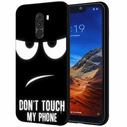 Amazon Brand - Solimo Designer Don't Touch My Mobile Printed Hard Back Case Mobile Cover for Poco F1 (D1153)