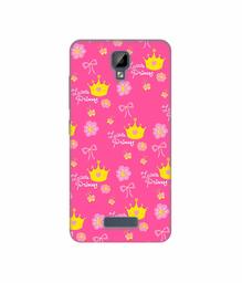 Amazon Brand - Solimo Designer Little Princess Pattern 3D Printed Hard Back Case Mobile Cover for Gionee P7 Max