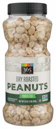 365 EVERYDAY VALUE Dry Roasted and Unsalted Peanuts, 16 OZ