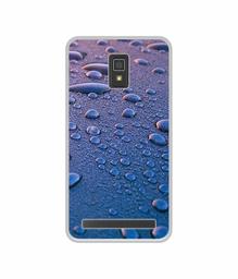 Amazon Brand - Solimo Designer Water Drops UV Printed Soft Back Case Mobile Cover for Lenovo A6600