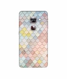 Amazon Brand - Solimo Designer Small Squre Texture 3D Printed Hard Back Case Mobile Cover for LeEco Le Max 2