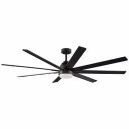 Amazon Brand – Rivet Modern Remote Control DC Motor Ceiling Fan with 18W Integrated LED Light. 72