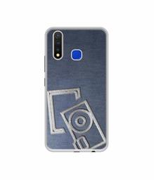 Amazon Brand - Solimo Designer Camera Embroidery UV Printed Soft Back Case Mobile Cover for Vivo U20