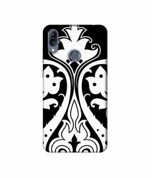 Amazon Brand - Solimo Designer S Shape Rangoli 3D Printed Hard Back Case Mobile Cover for Asus Zenfone Max (M2) ZB633KL