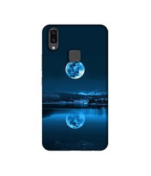 Amazon Brand - Solimo Designer Moon Pattern Print 3D Printed Hard Back Case Mobile Cover for Vivo V9 / V9 Pro