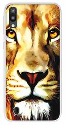 Amazon Brand - Solimo Designer Multicolor Lion Design Printed Soft Back Case Mobile Cover for Samsung Galaxy M10