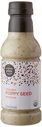 Wickedly Prime Organic Dressing, Creamy Poppy Seed, 16 Ounce