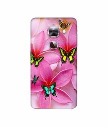 Amazon Brand - Solimo Designer B-Butterflies 3D Printed Hard Back Case Mobile Cover for LeEco Le Max 2