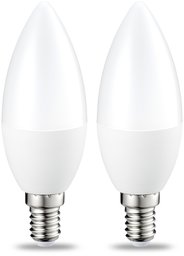 AmazonBasics 5.5 Watt E14 LED Bulb with 40 Watt Luminous Power