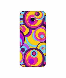 Amazon Brand - Solimo Designer Multicolor Circle 3D Printed Hard Back Case Mobile Cover for Samsung Galaxy J4 Plus