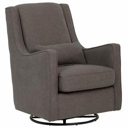 Amazon Brand – Stone & Beam Nevaeh Contemporary Swivel Chair, Fabric, 31