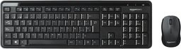 AmazonBasics - Pack de teclado e rato sem fio, silenciosos e compactos, tipo QWERTY