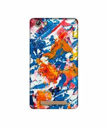 Amazon Brand - Solimo Designer Wax Color Mash On Canvas 3D Printed Hard Back Case Mobile Cover for Gionee Marathon M5 lite