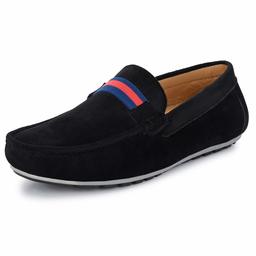 Chadstone Men's Black Loafers-9 UK (43 EU) (CH 122)