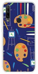 Amazon Brand - Solimo Designer Multicolor Painting Utensils Printed Soft Back Case Mobile Cover for Huawei Honor 9X