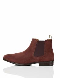 find. Marin Chelsea Boots, Rot (Burgundy), 43 EU